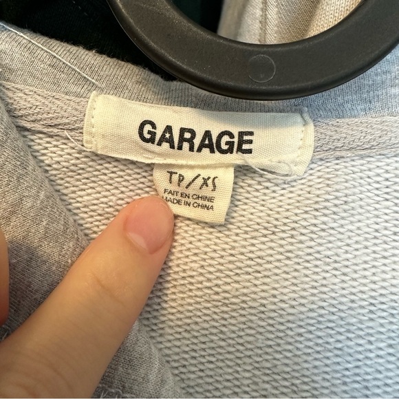 GARAGE | Terry Fleece Hoodie - Picture 3 of 4
